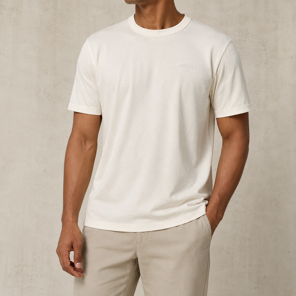 Men's Drop Shoulder Half Sleeve T-Shirt
