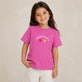 Girl Round Neck Half Sleeve T-Shirt
