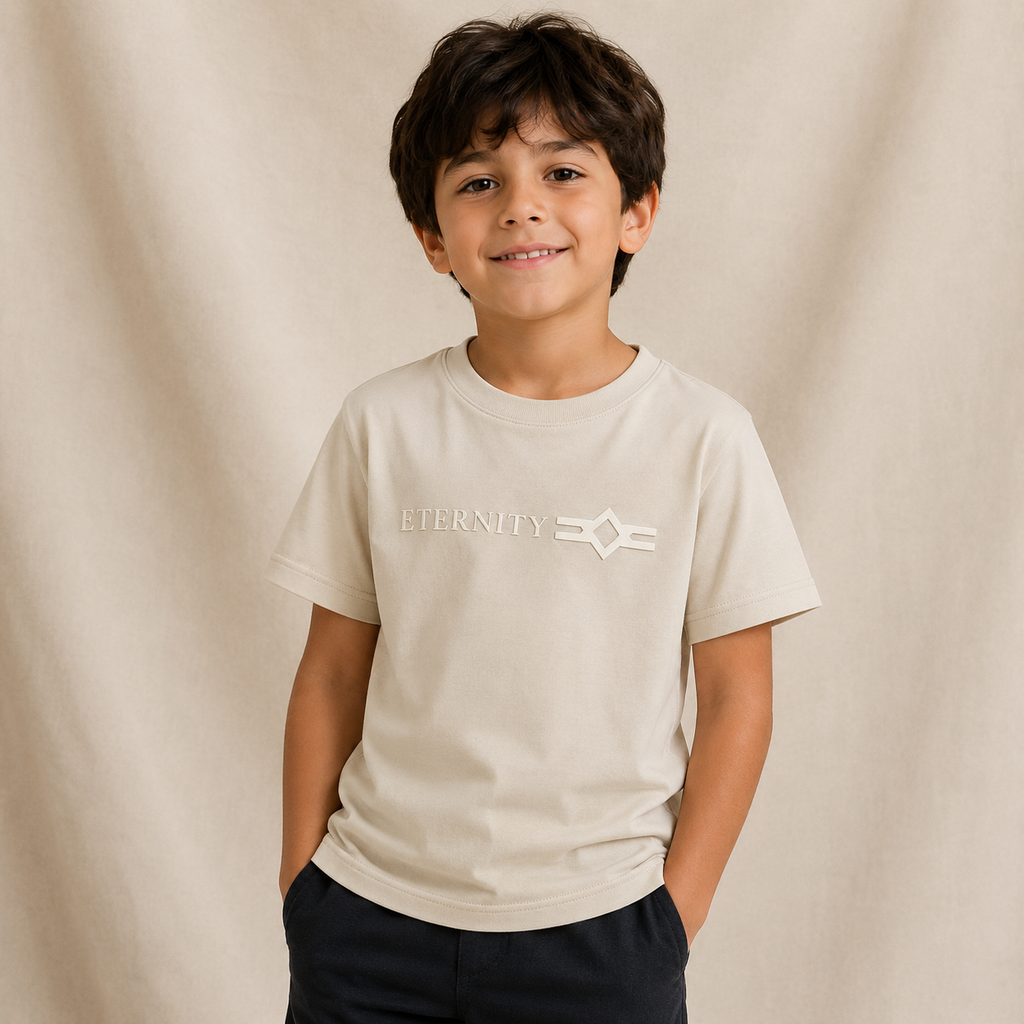 Boy's Round Neck Half Sleeve T-Shirt