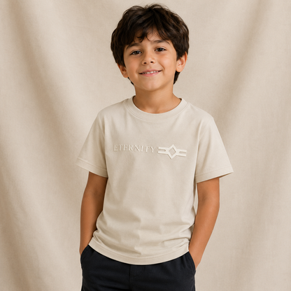 Boy's Round Neck Half Sleeve T-Shirt