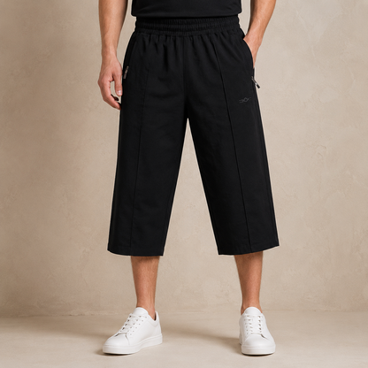 ABC Men's Pleated 3/4 Shorts
